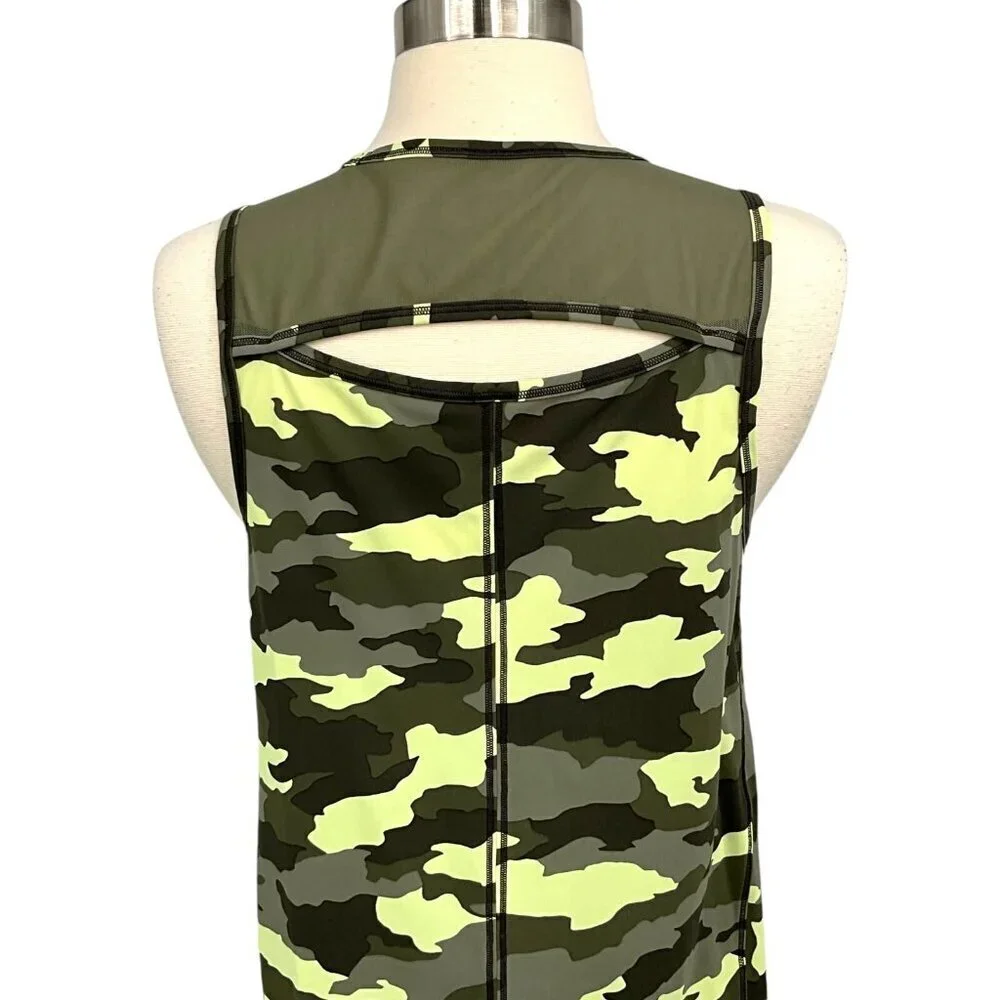 Lululemon Sculpt Tank Heritage 365 Camo Crispin Green Multi Medium Olive Size 6? - Picture 5 of 6